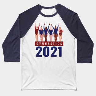 2021 Gymnastics Baseball T-Shirt